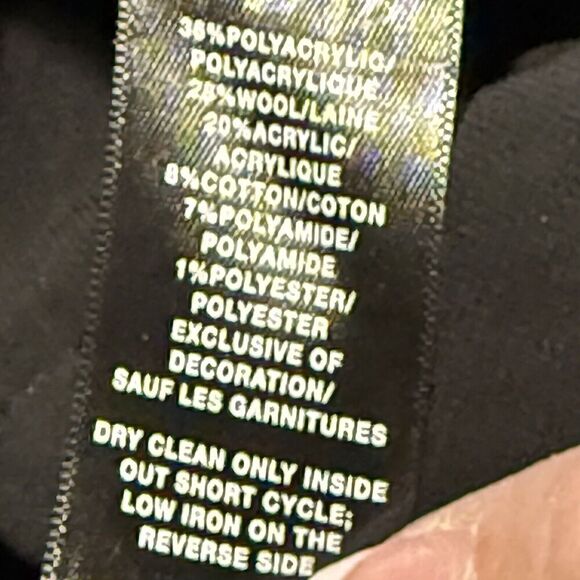 Lafayette 148 New York Metallic Tweed Jacket Small / Petite Wool Blend - Picture 4 of 4